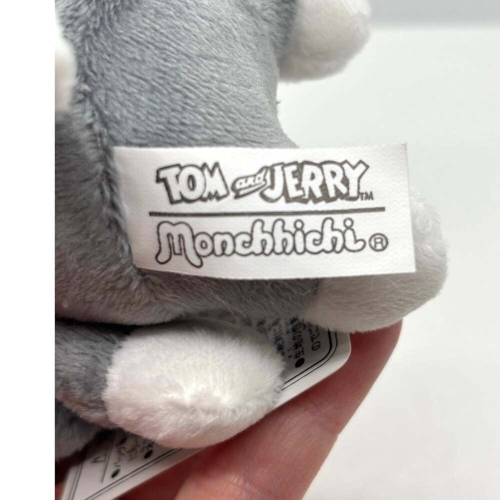 Sekiguchi Monchhichi x Tom & Jerry - TOM Bag Charm, Pendant, Plush Toy - New - Picture 5 of 6